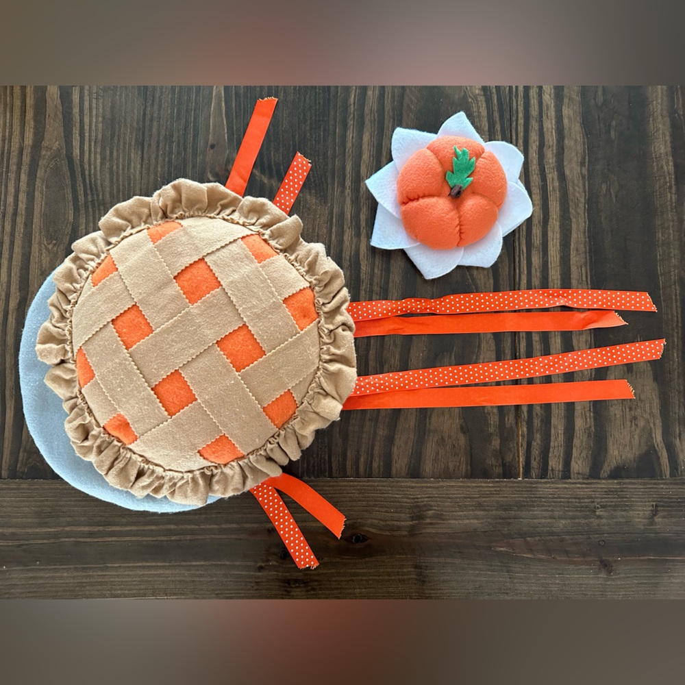 Handmade Pumpkin Pie Costume 12-24 months